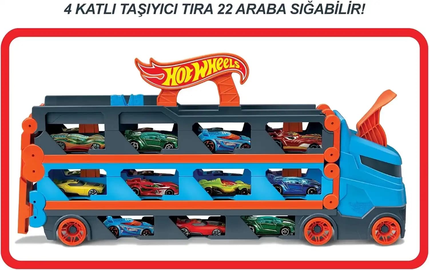 Hot Wheels Sürat Pistli Tır GVG37: Çocuklar ve Koleksiyoncular İçin Detaylı Bir Oyuncak Modeli
