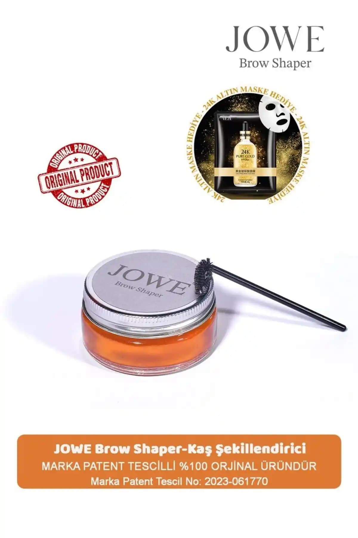 Jowe Kaş Serumu ve Wax ile Doğal Güçlü ve Şekilli Kaşlara Ulaşın