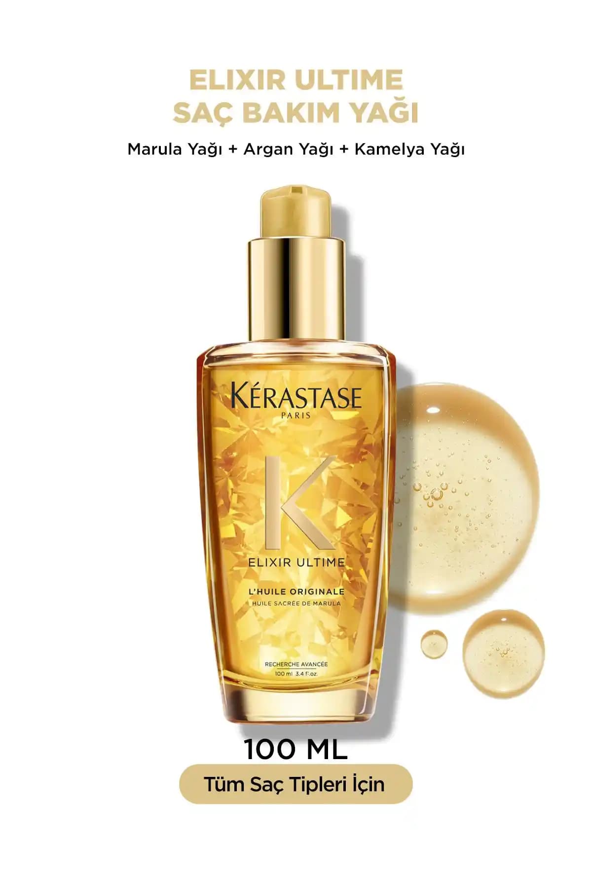 Kerastase Elixir Ultime Saç Yağı: Çok Yönlü ve Lüks Saç Bakım Çözümü