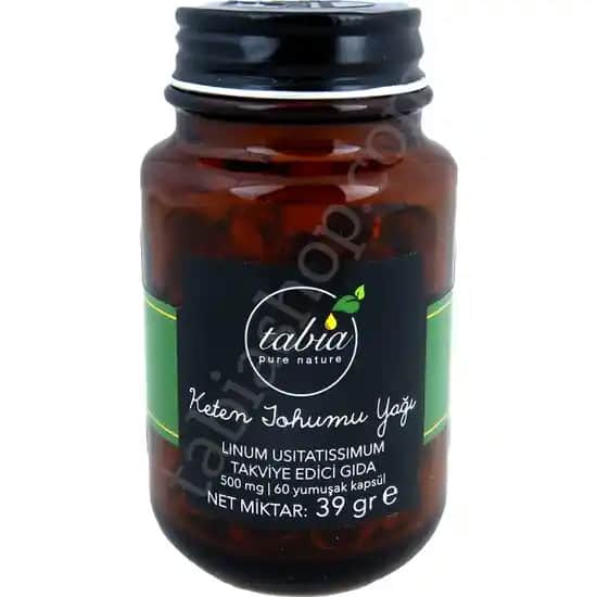 Keten Tohumu Yağı Kapsülü: Doğal Güzellik ve Sağlık İçin Etkili Bir Kaynak