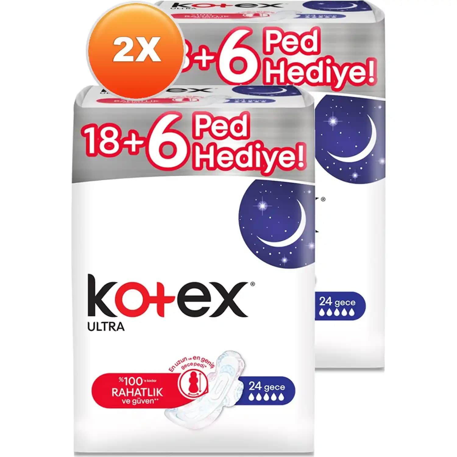 Kotex Gece Pedleri: Güvenilirlik ve Konfor Sunan En İyi Seçenekler