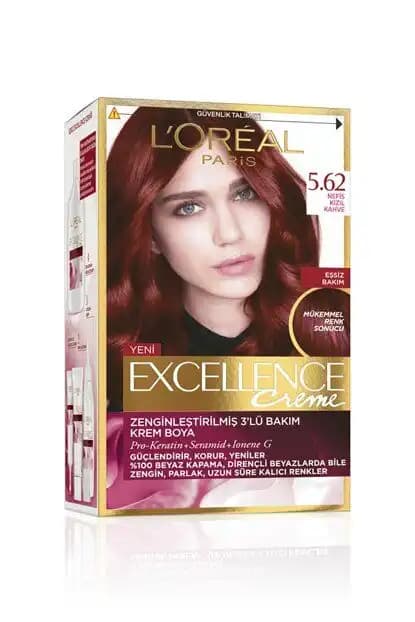 L'Oréal 5.62 Kızıl Kahve Saç Boyası: Kullanıcı Yorumları ve Renk Özellikleri