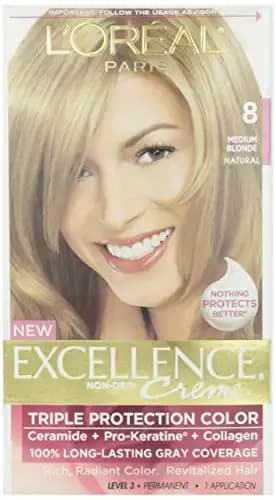 L'Oréal Excellence 8.0 Orta Sarı Tonunda Kalıcı ve Güçlü Saç Boyası Deneyimi