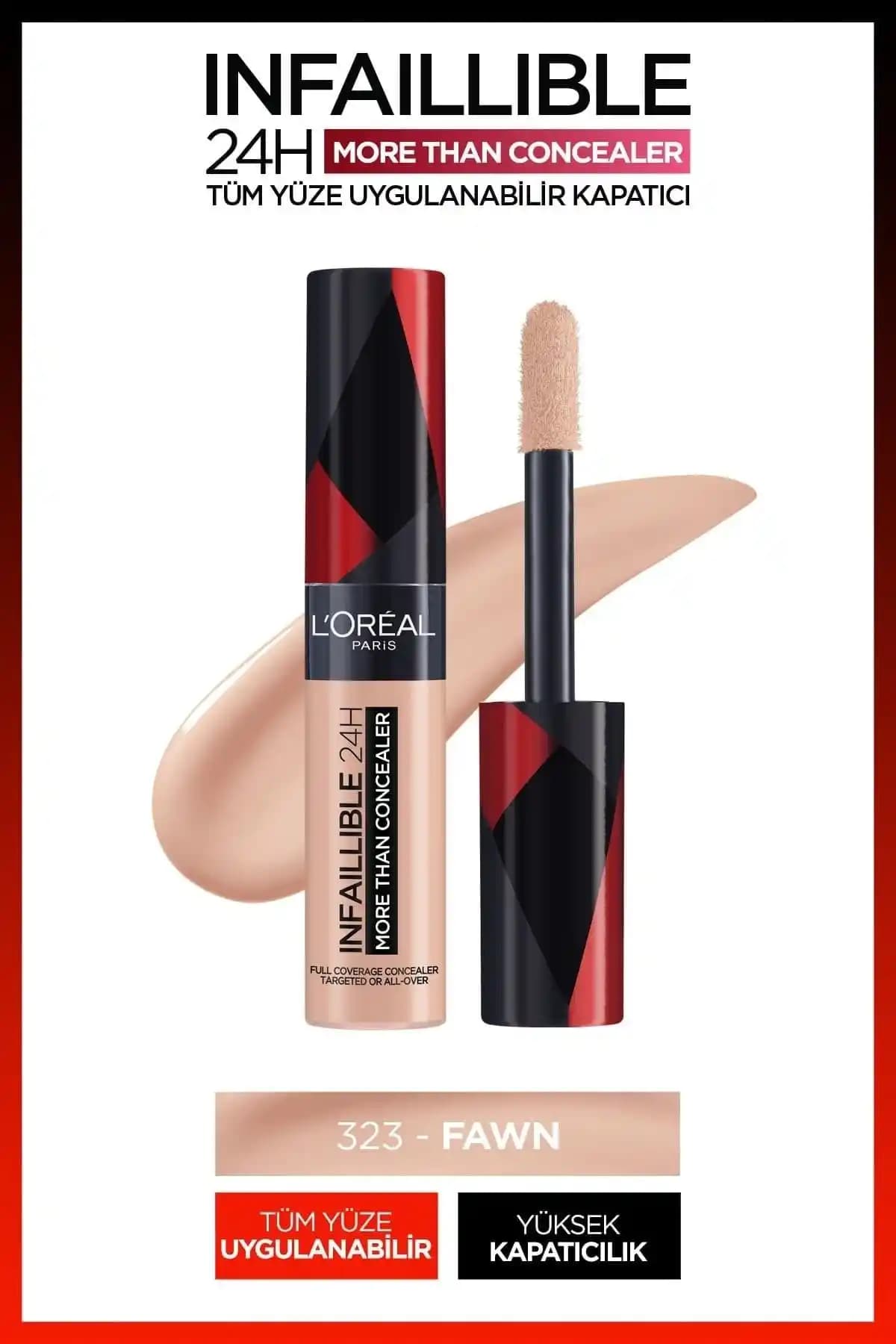 L'Oréal Infaillible 323 Fawn Kapatıcı: Yüksek Kapatıcılık ve Doğal Görünüm İçin Rehber