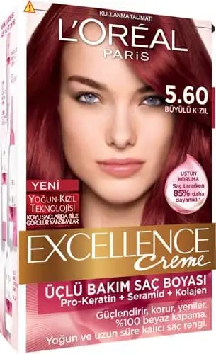 L'Oréal Kızıl Saç Boyası: Kalıcı ve Parlak Kızıl Tonlar İçin En İyi Seçenekler