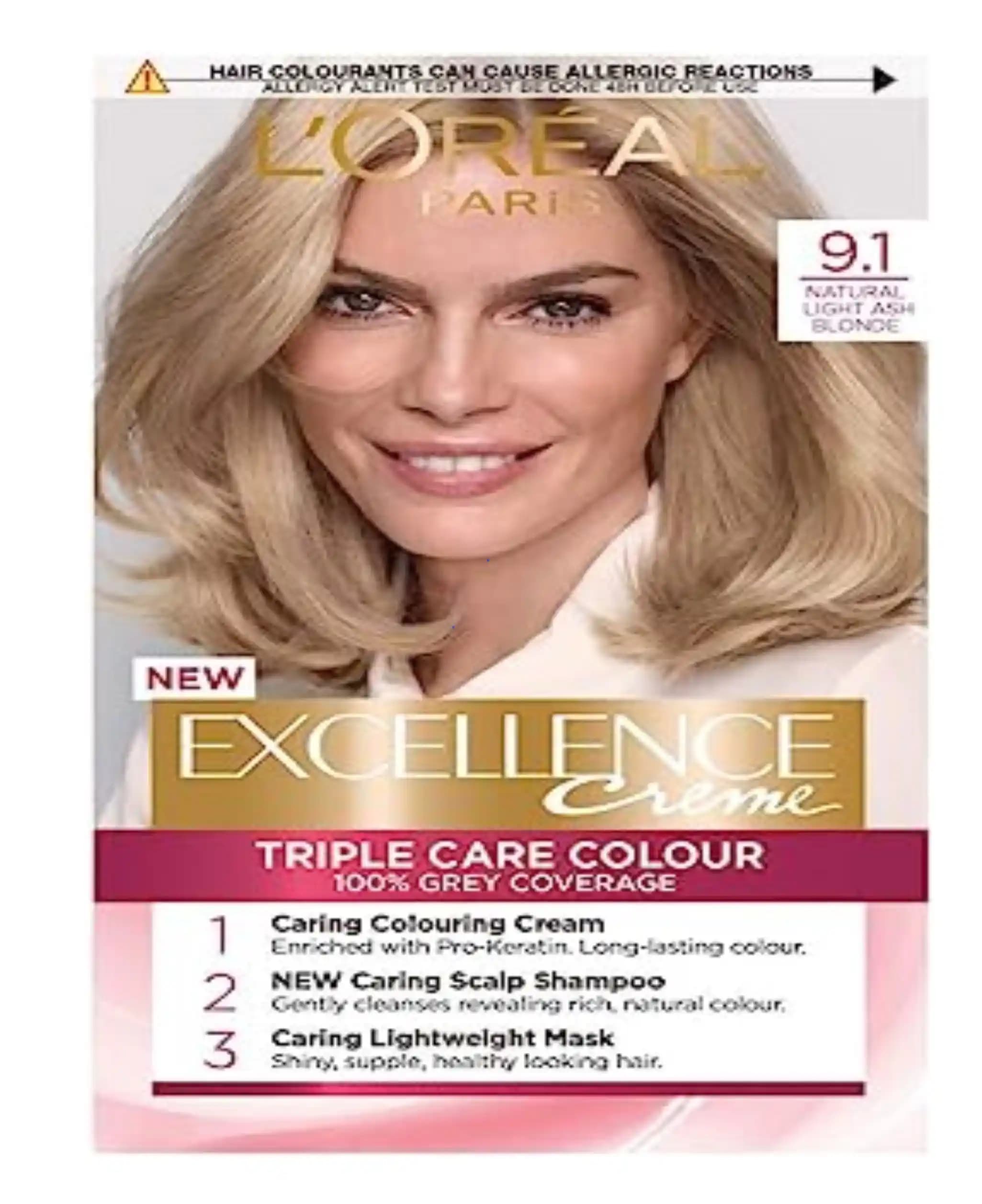 L'Oréal Paris 9.1 Light Ash Blonde Saç Boyası Özellikleri ve Kullanım Avantajları