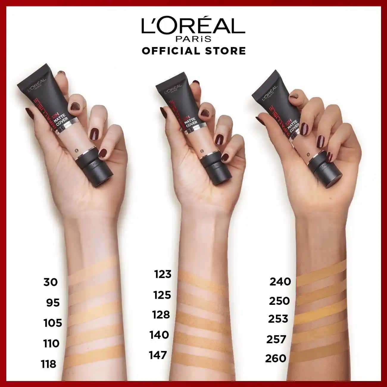 L'Oréal Paris Matte Cover Fondötenleri: Uzun Süreli ve Doğal Mat Makyaj Çözümü