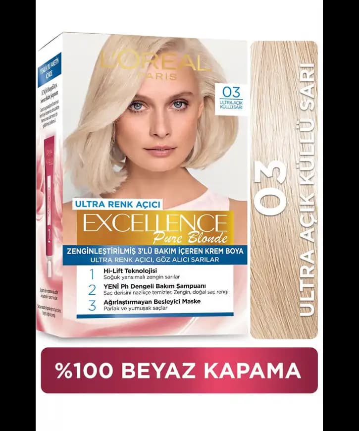 L'Oréal Ultra Açık Küllü Sarı Saç Boyası Rehberi: Doğal ve Parlak Görünüm İçin Tavsiyeler