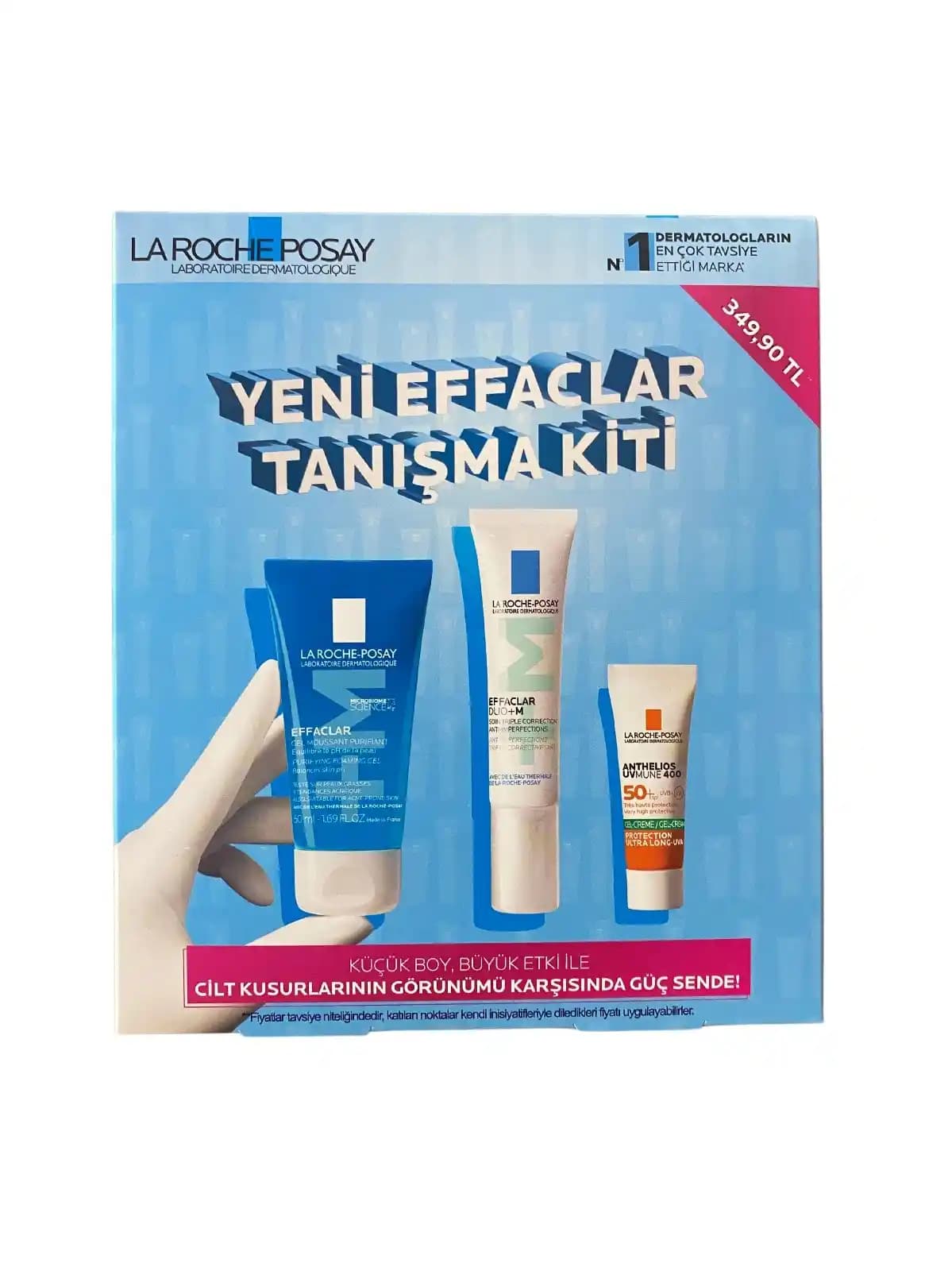 La Roche-Posay Effaclar Tanışma Kiti: Yağlı ve Akneye Eğilimli Ciltler İçin Etkili Bakım Seti