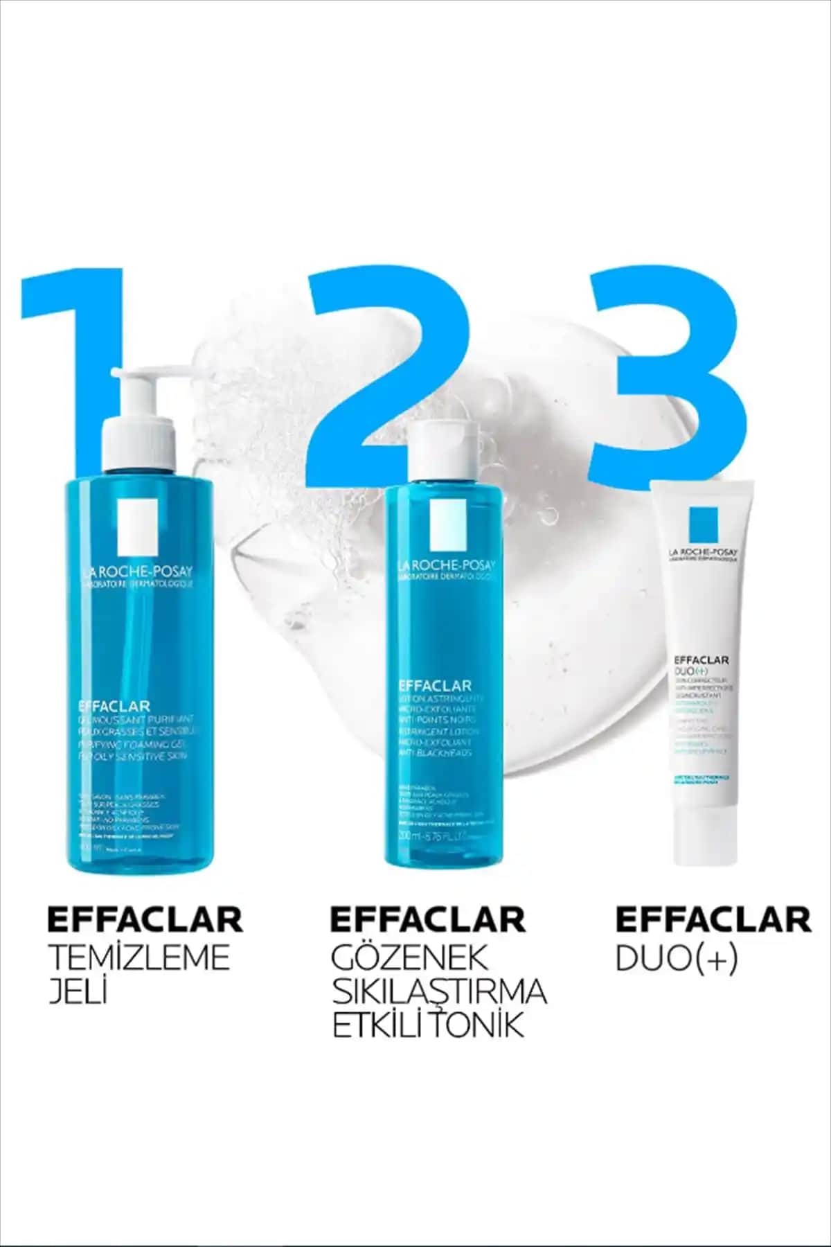 La Roche-Posay Effaclar Temizleme Jeli: Yağlı ve Akneye Eğilimli Ciltler İçin Güvenilir Temizlik Çözümü