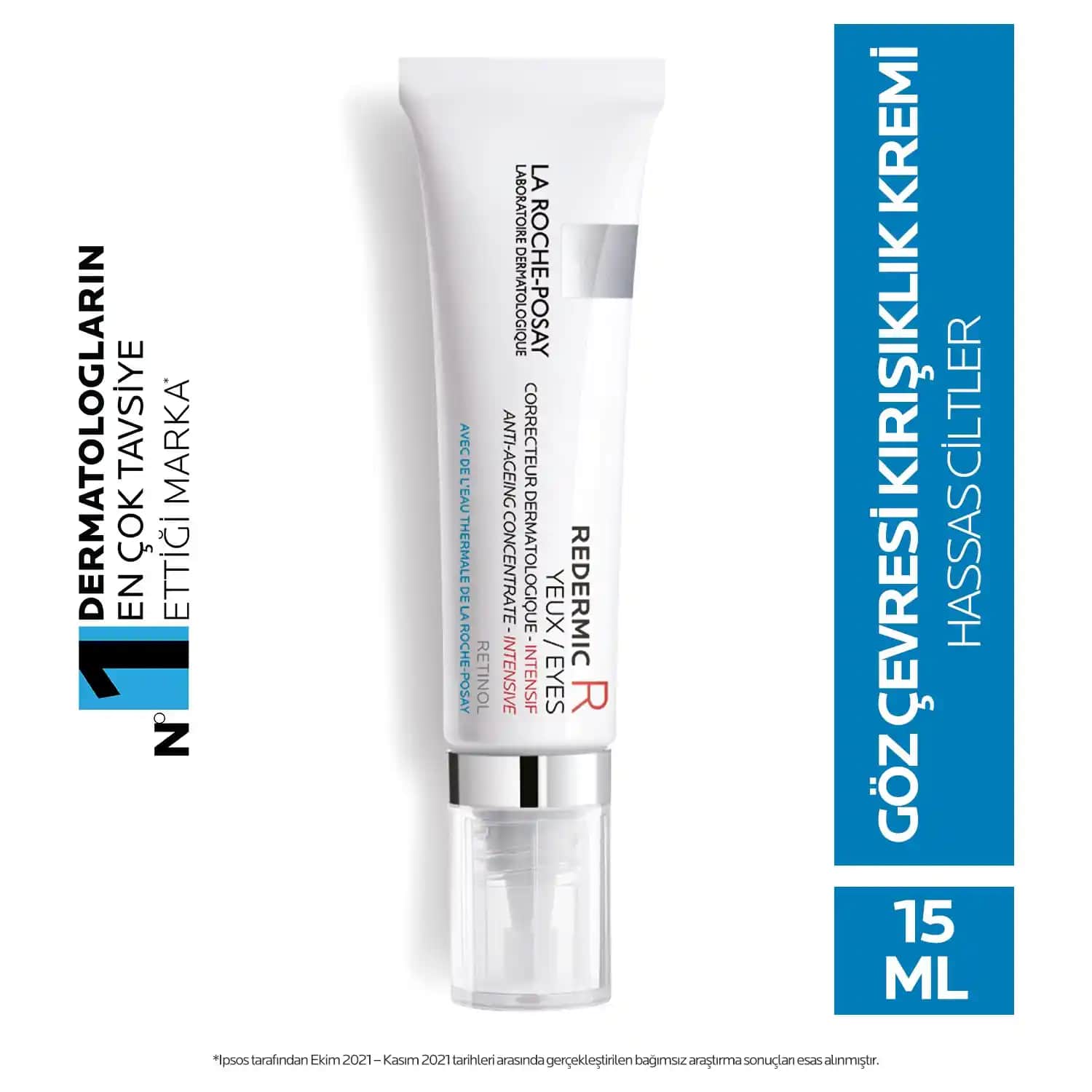 La Roche-Posay Retinol Göz Kremi: Göz Çevresi Yaşlanma ve Kırışıklık Karşıtı Bakım