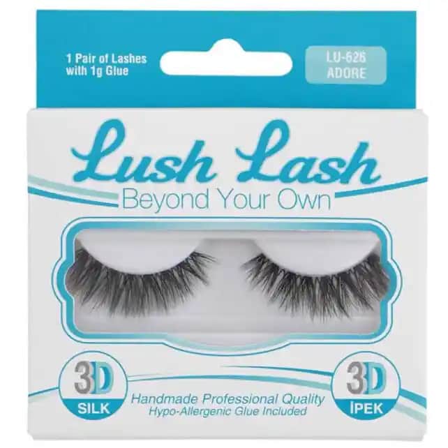 Lush Lash 626: Doğal ve Çarpıcı Kirpikler İçin Profesyonel Takma Kirpik Çözümü