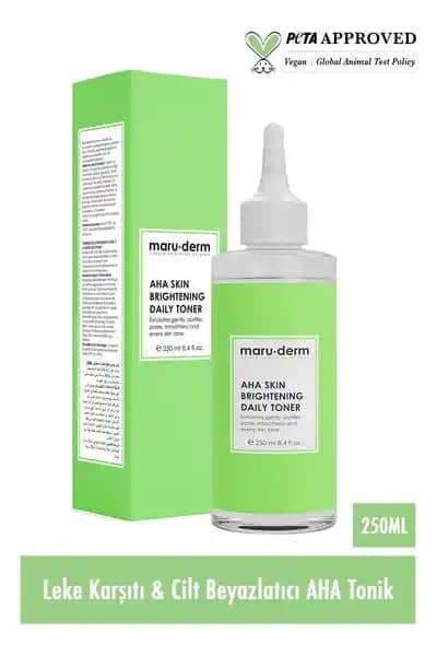 Maruderm AHA Tonik ile Cilt Yenileme ve Leke Karşıtı Etkiler Hakkında Detaylı Bilgi