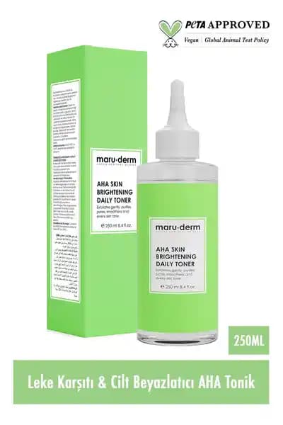 Maruderm AHA Tonik ile Cilt Yenileme ve Leke Karşıtı Etkiler Hakkında Detaylı Bilgi