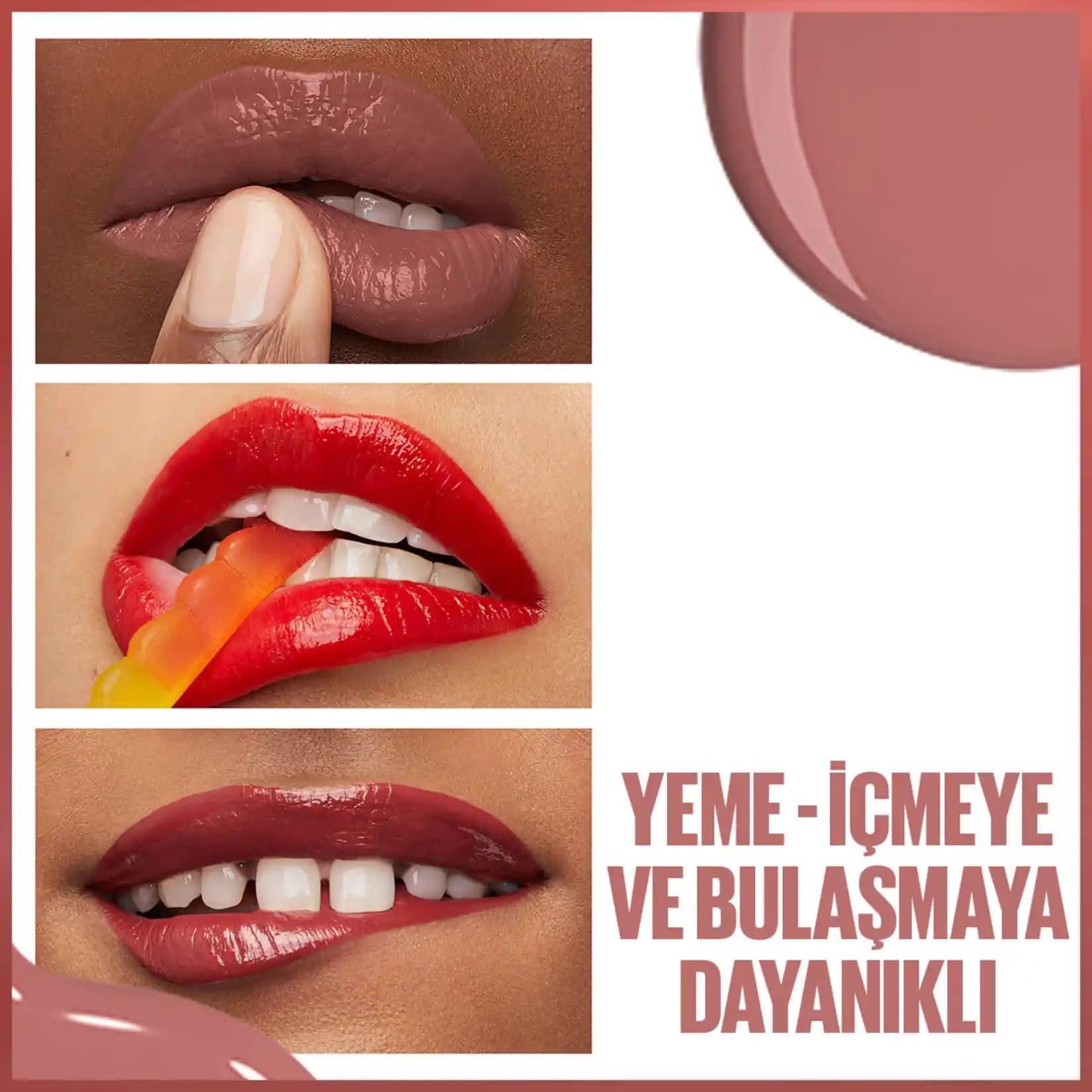 Maybelline 100 Numara Rujlar: Kalıcı ve Çeşitli Renk Seçenekleriyle Dudaklara Şıklık