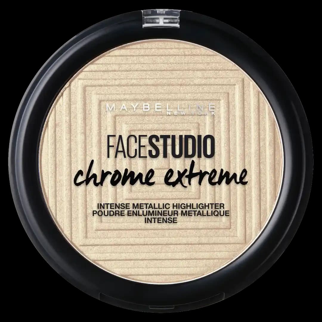 Maybelline Face Studio Highlighter ile Doğal ve Metalik Işıltı Yakalayın