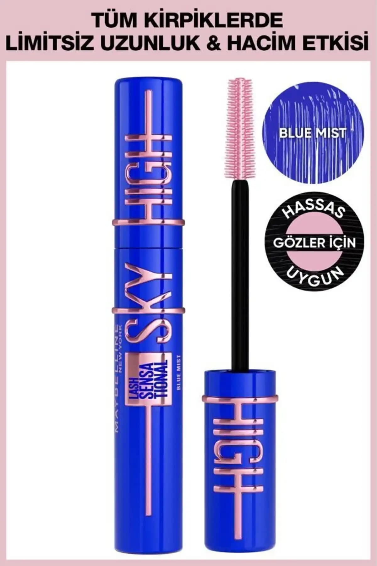 Maybelline Mavi Rimel ile Gözlerinize Canlılık ve Çekicilik Katın