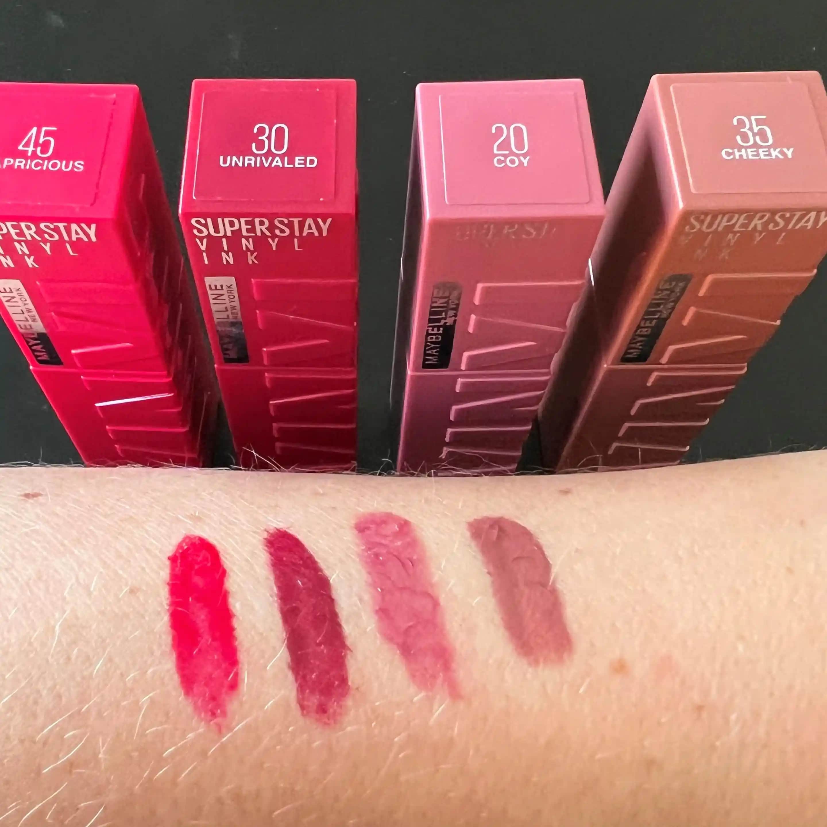 Maybelline Vinyl Ink Punchy Dudak Rengi: Uzun Süre Kalıcı ve Parlak Dudaklar İçin