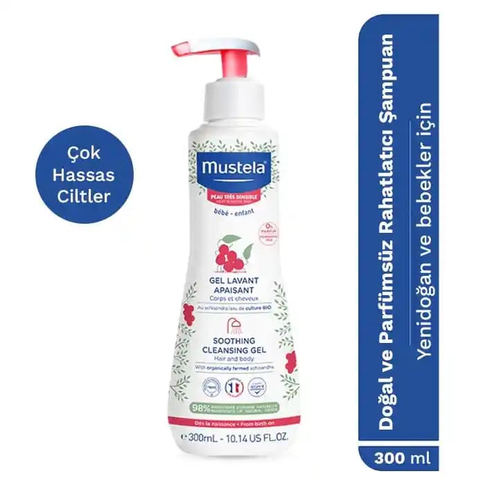 Mustela Bebek ve Çocuk Şampuanları: Güvenilir ve Doğal Temizlik Çözümleri