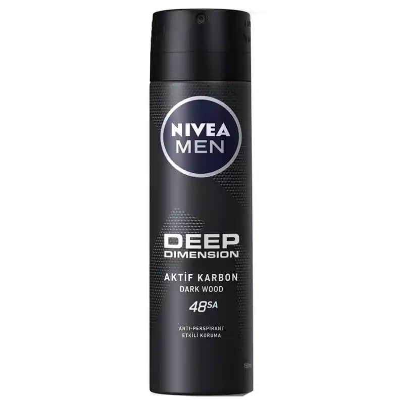 Nivea Deep Dimension Erkek Deodorantı: Uzun Süreli Koruma ve Ferahlatıcı Koku