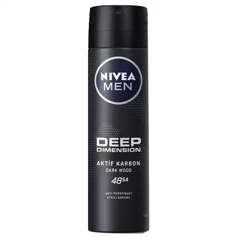 Nivea Deep Dimension Erkek Deodorantı: Uzun Süreli Koruma ve Ferahlatıcı Koku