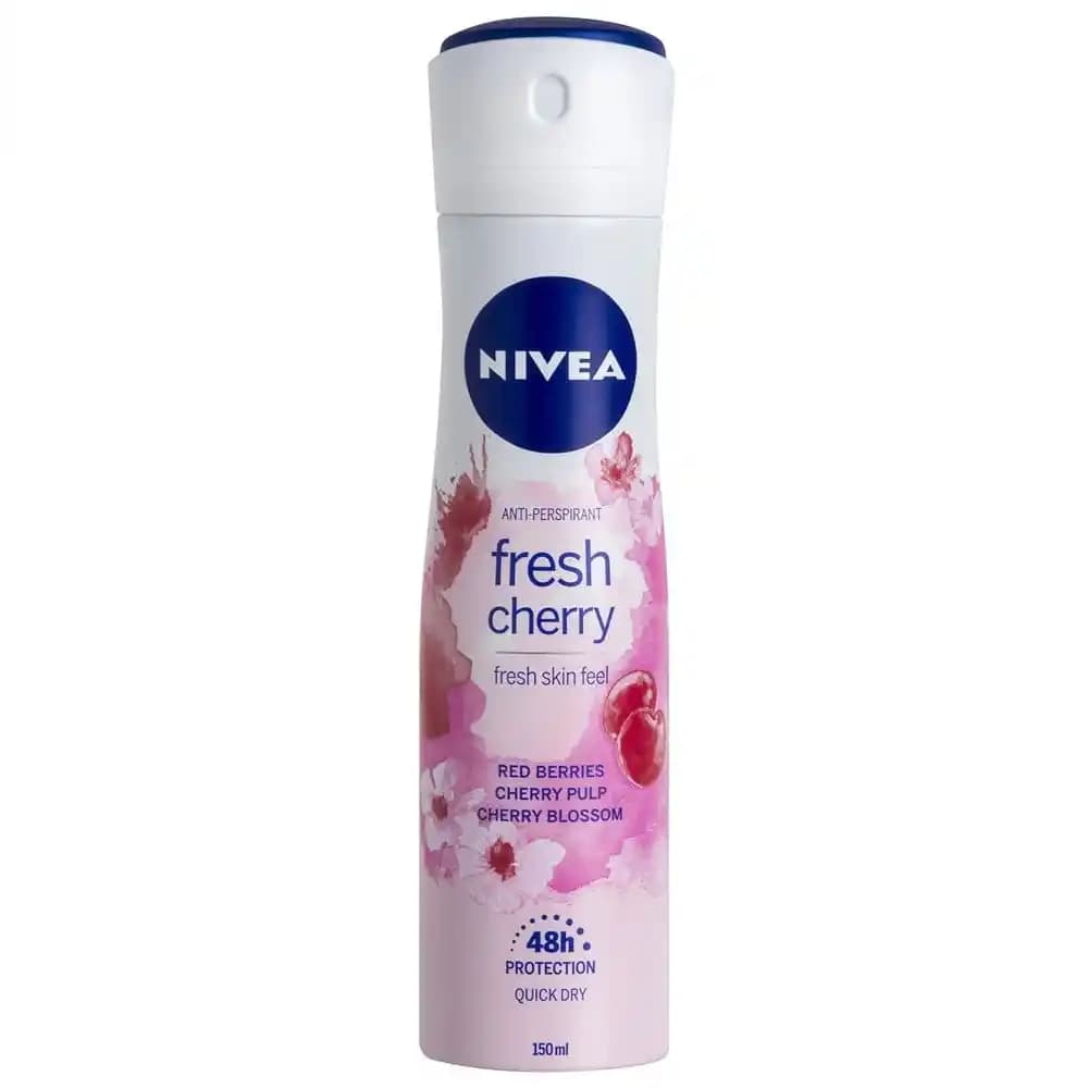 NIVEA Fresh Cherry Deodorant: Uzun Süreli Koruma ve Ferahlatıcı Koku Özelliği