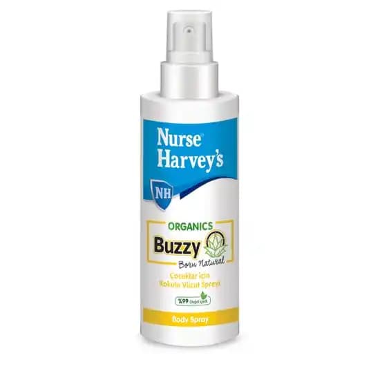 Nurse Harvey’s Organics Buzzy Body Sprey Doğal ve Güvenli Rahatlatıcı Çözüm