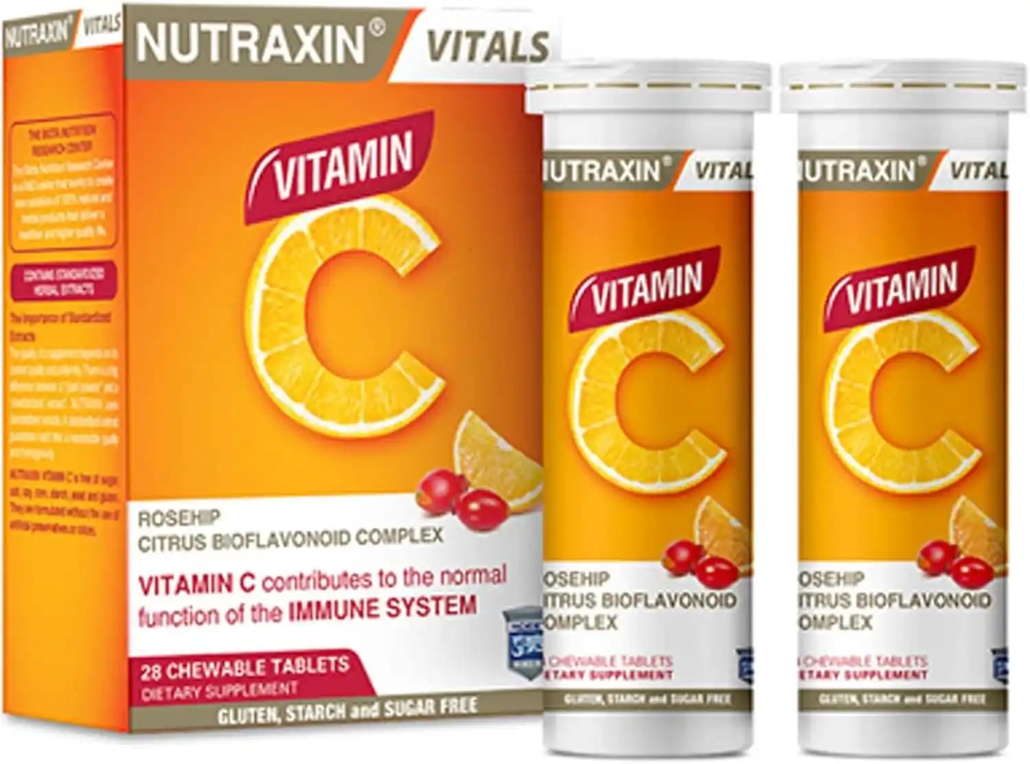 Nutraxin Vitals Vitamin C ile Cilt Sağlığını Güçlendiren Yüksek Doz Takviye Ürünü