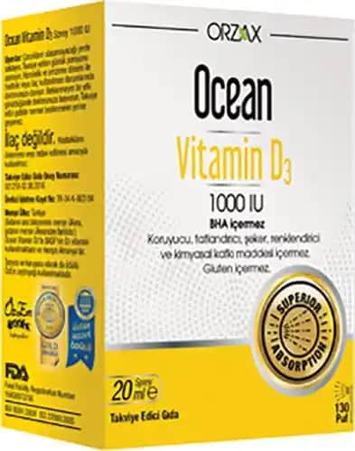 Ocean Vitamin D3 Kullanımı ve Faydaları Hakkında Detaylı Rehber