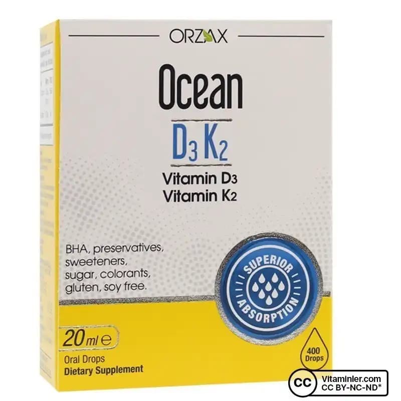 Okyanus D3 K2 Damla: Sağlık ve Güzellik İçin Güçlü Bir Vitamin Takviyesi