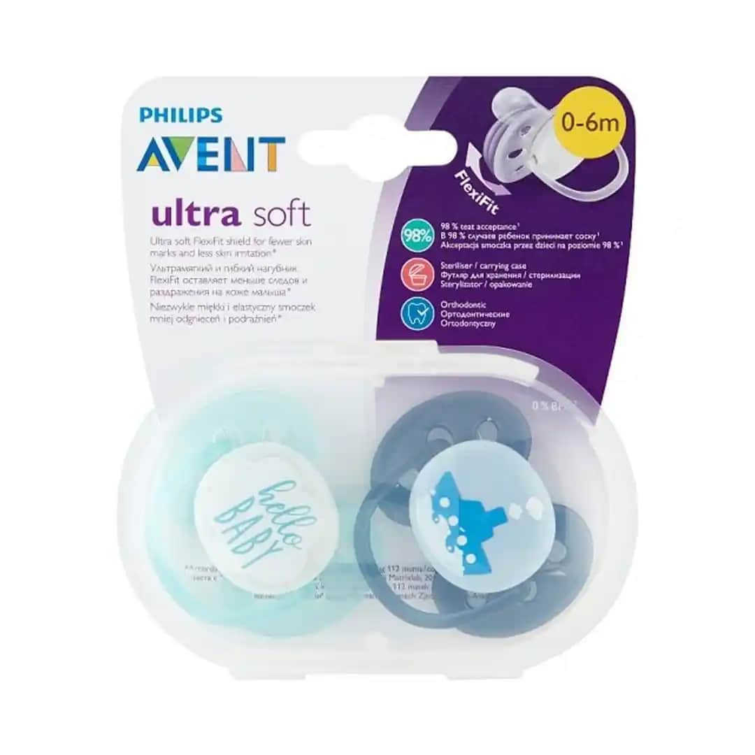 Philips Avent Ultra Soft Emzik 0-6 Ay Güvenli ve Konforlu Bebek Emziği Seçenekleri