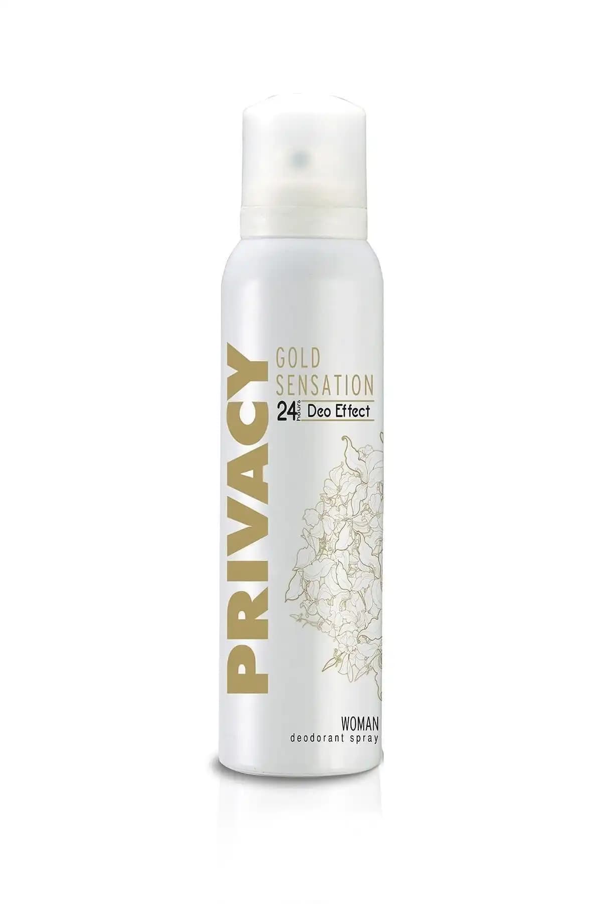 Privacy Gold Sensation Deodorant: Uzun Süreli Koruma ve Ferah Koku Seçenekleri