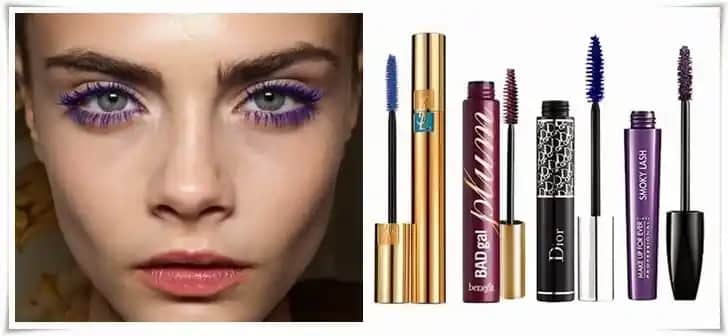 Renkli Rimel Kullanımı ve Göz Makyajında Yaratıcı Renk Seçenekleri