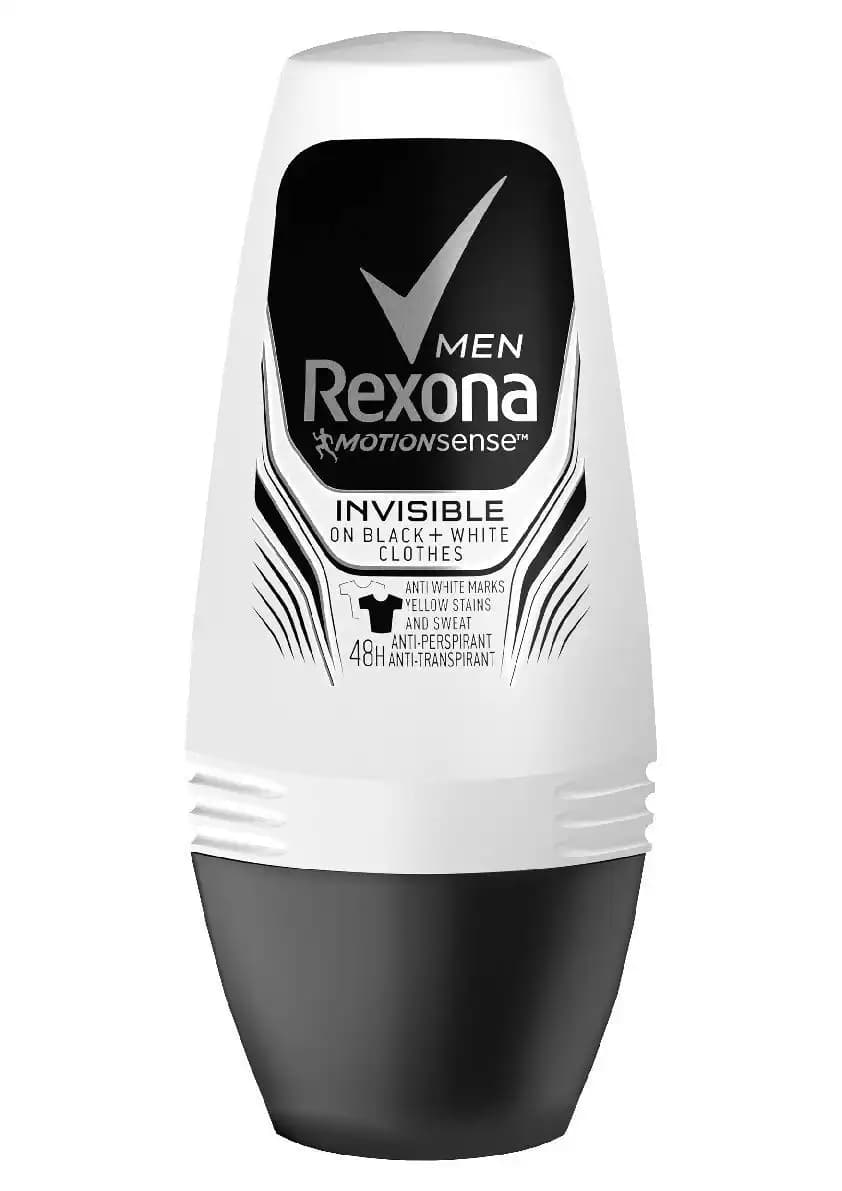 Rexona MotionSense Invisible Black + White: Uzun Süreli Koruma ve Kıyafetlere Zarar Vermeyen Deodorant