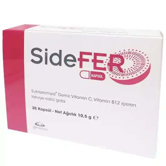 2025'te Sidefer Kapsül ile Demir Eksikliğine Son Verin ve Güzelliğinizi Koruyun