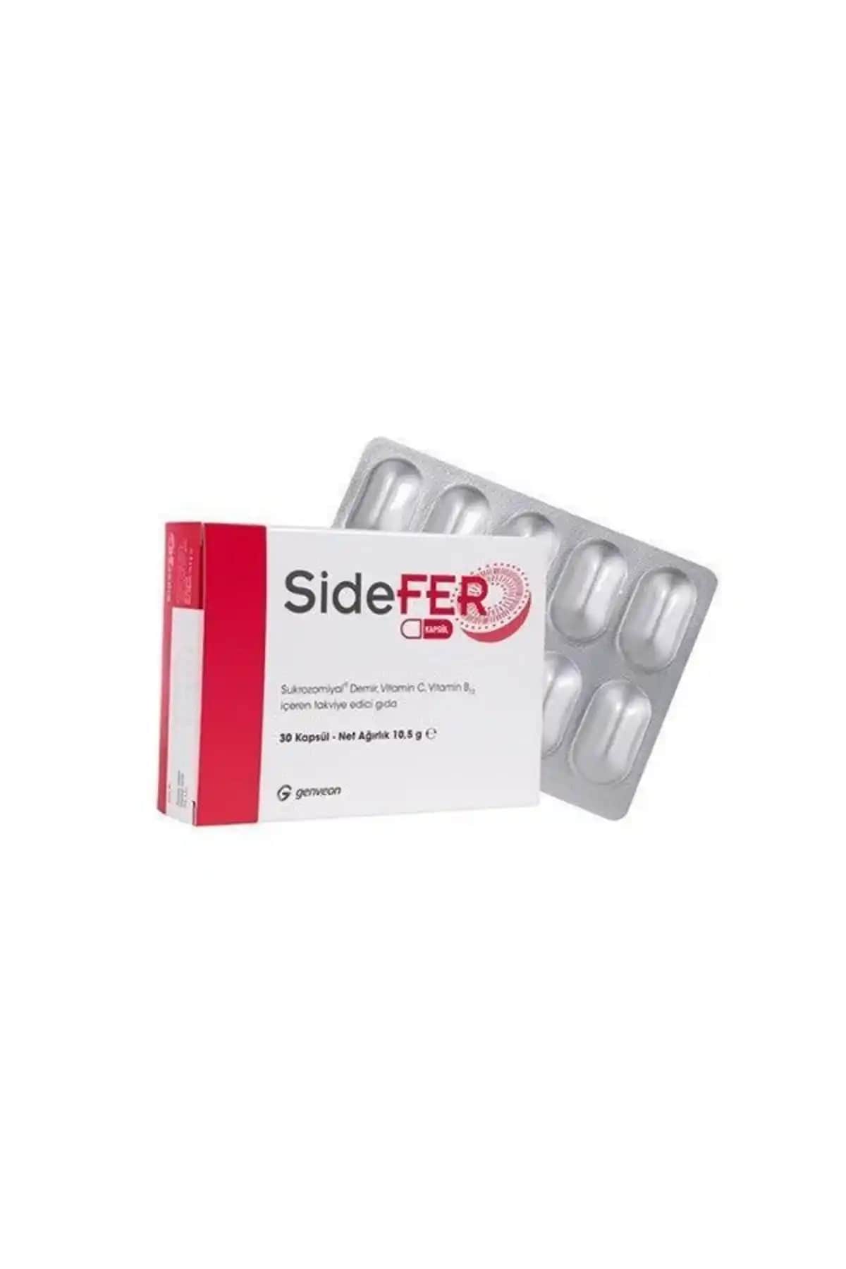 Sidefer kapsül ve demir takviyeleri ile kozmetik sağlığı destekleme yöntemleri