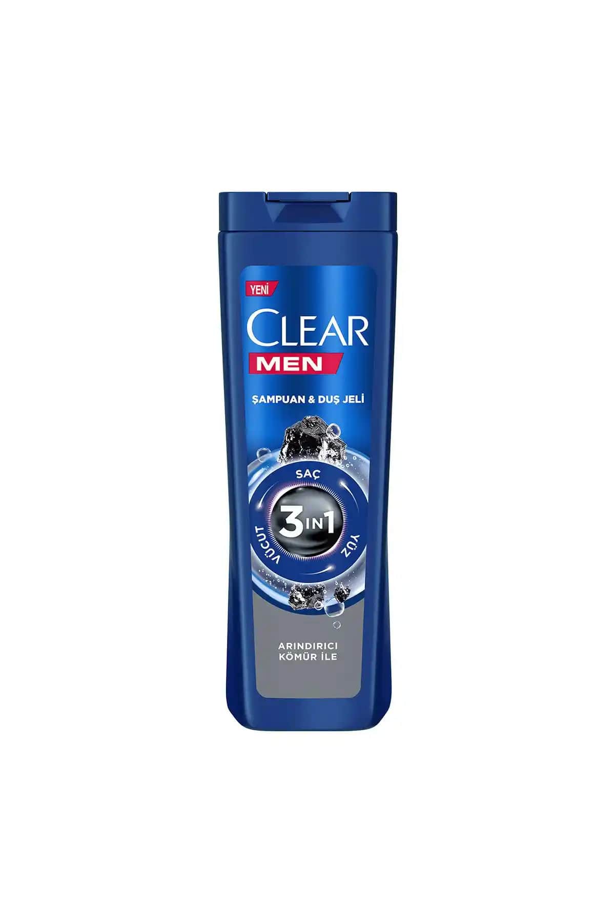 Clear Men 3 In 1 Şampuan ve Duş Jeli: Pratik ve Ekonomik Çözüm