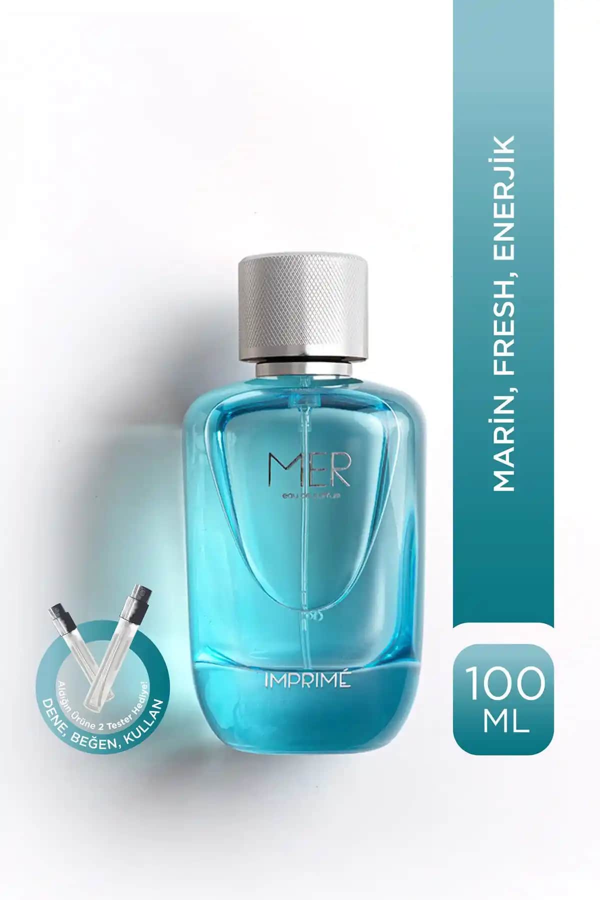 Imprime Mer EDP Erkek Parfüm: Ferah, Dinamik ve Uzun Süre Kalıcı