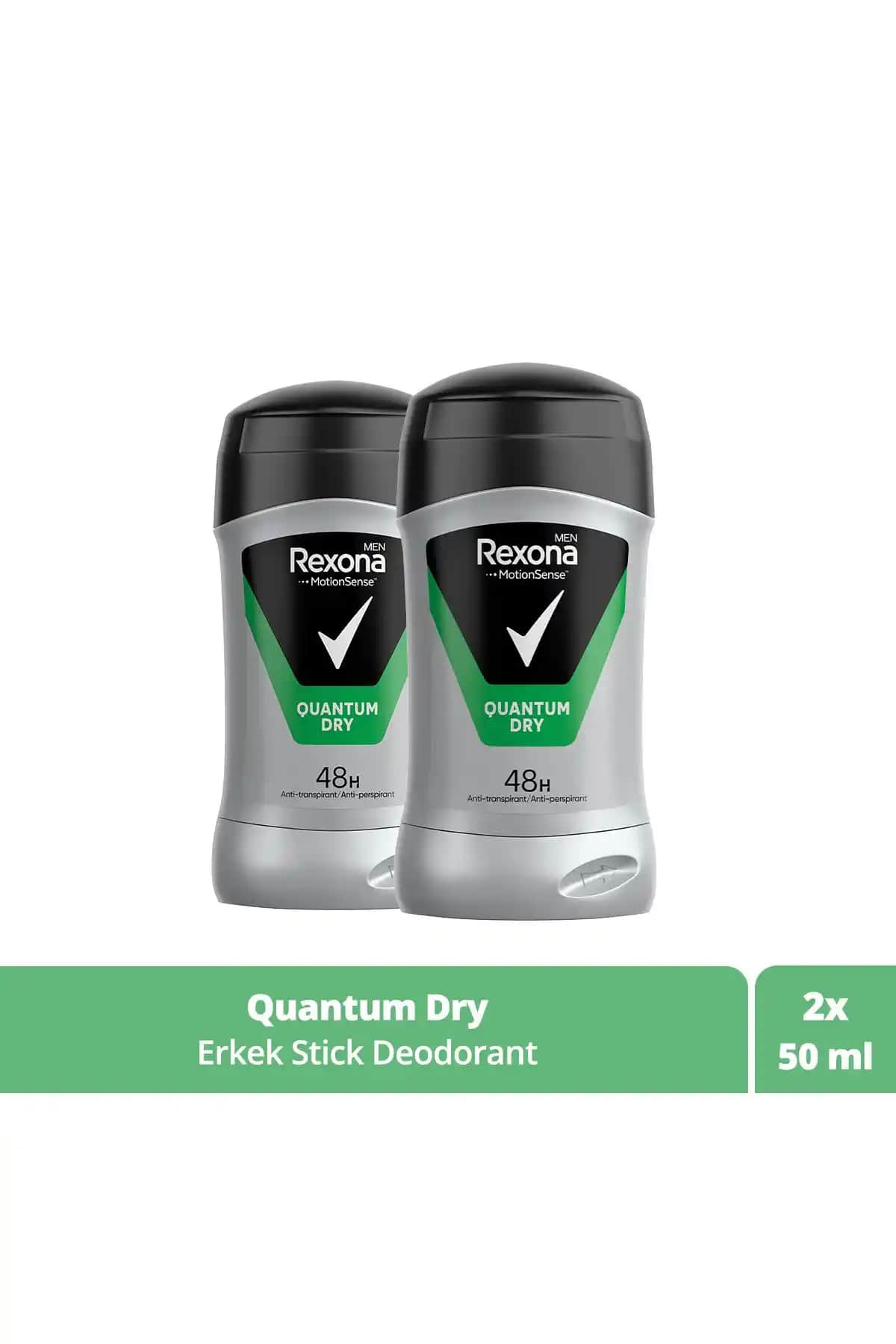 Rexona Men Motionsense Erkek Stick Deodorant Quantum Dry 50 ml X2 İncelemesi