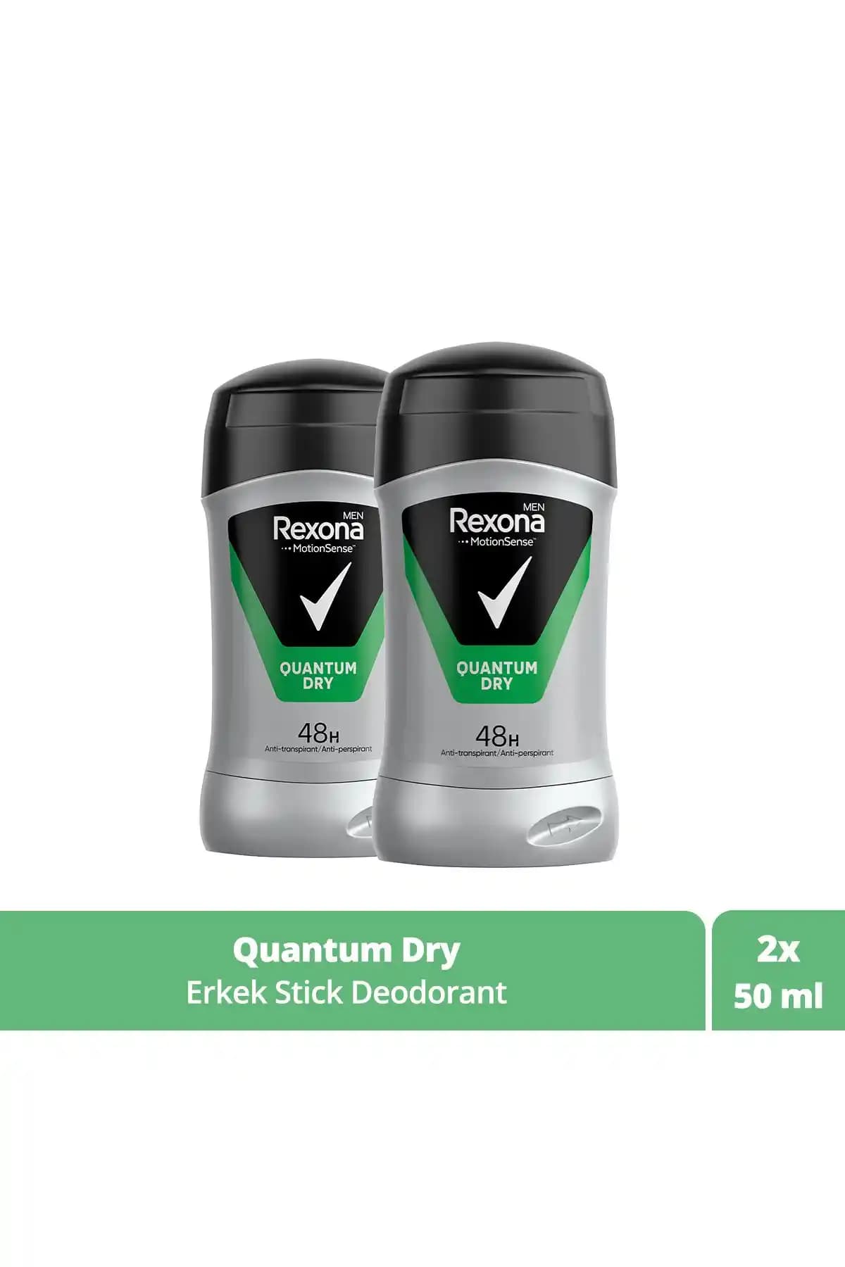 Rexona Men Motionsense Erkek Stick Deodorant Quantum Dry 50 ml X2 İncelemesi