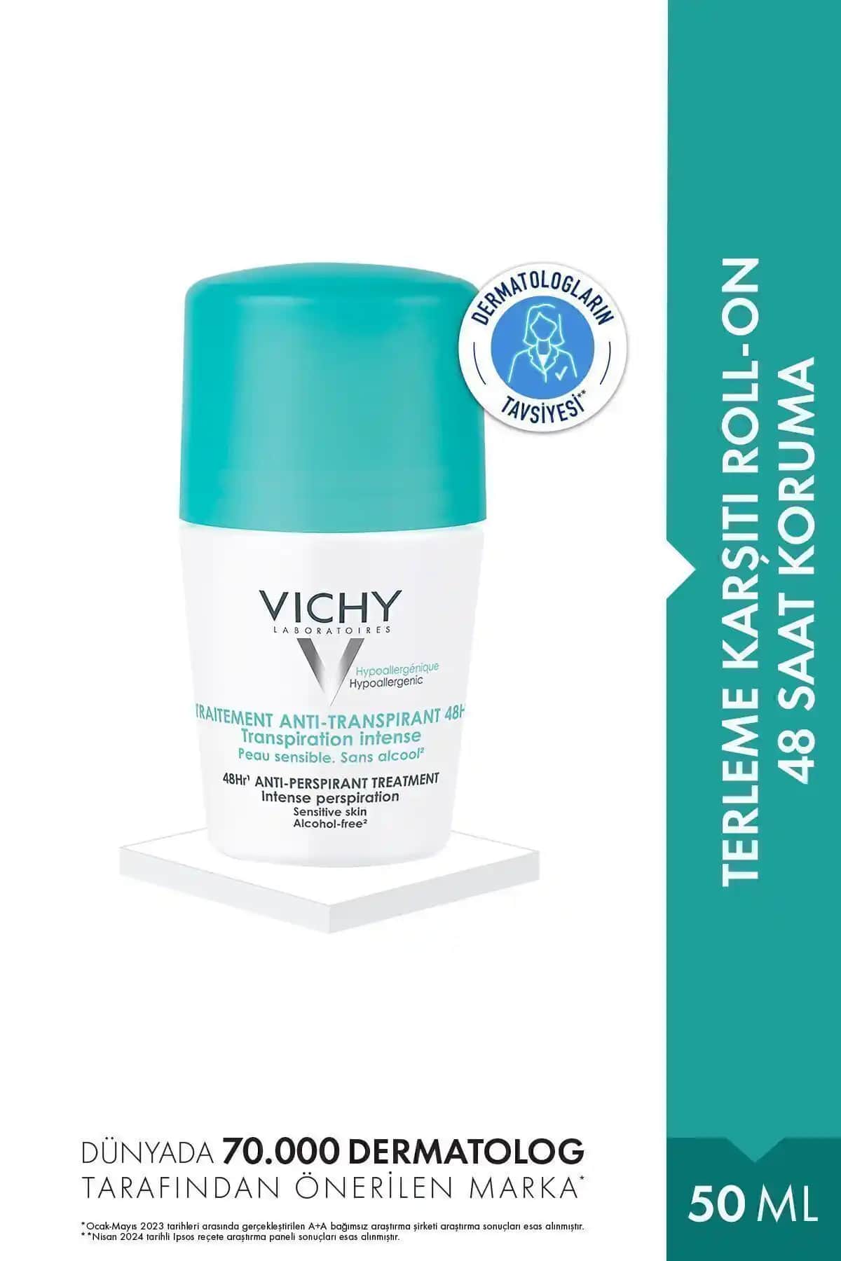 Vichy Terleme ve Koku Karşıtı Deodorant Hakkında Bilmeniz Gerekenler