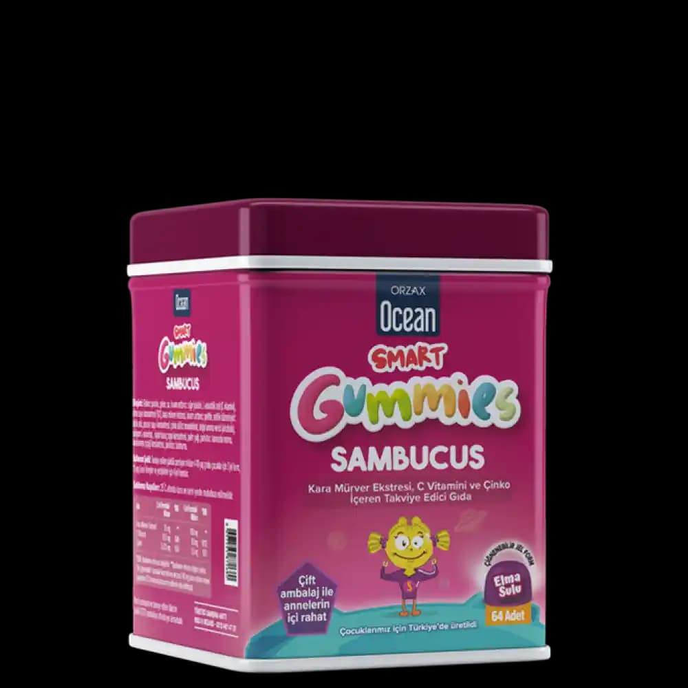 Smart Gummies Sambucus ile Bağışıklık Güçlendirme ve Doğal Destek Çözümü