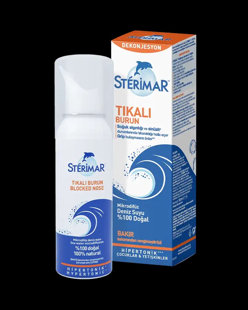 Sterimar ile Doğal Çözüm: Burun Tıkanıklığını Hafifletmek ve Solunum Sağlığını Desteklemek