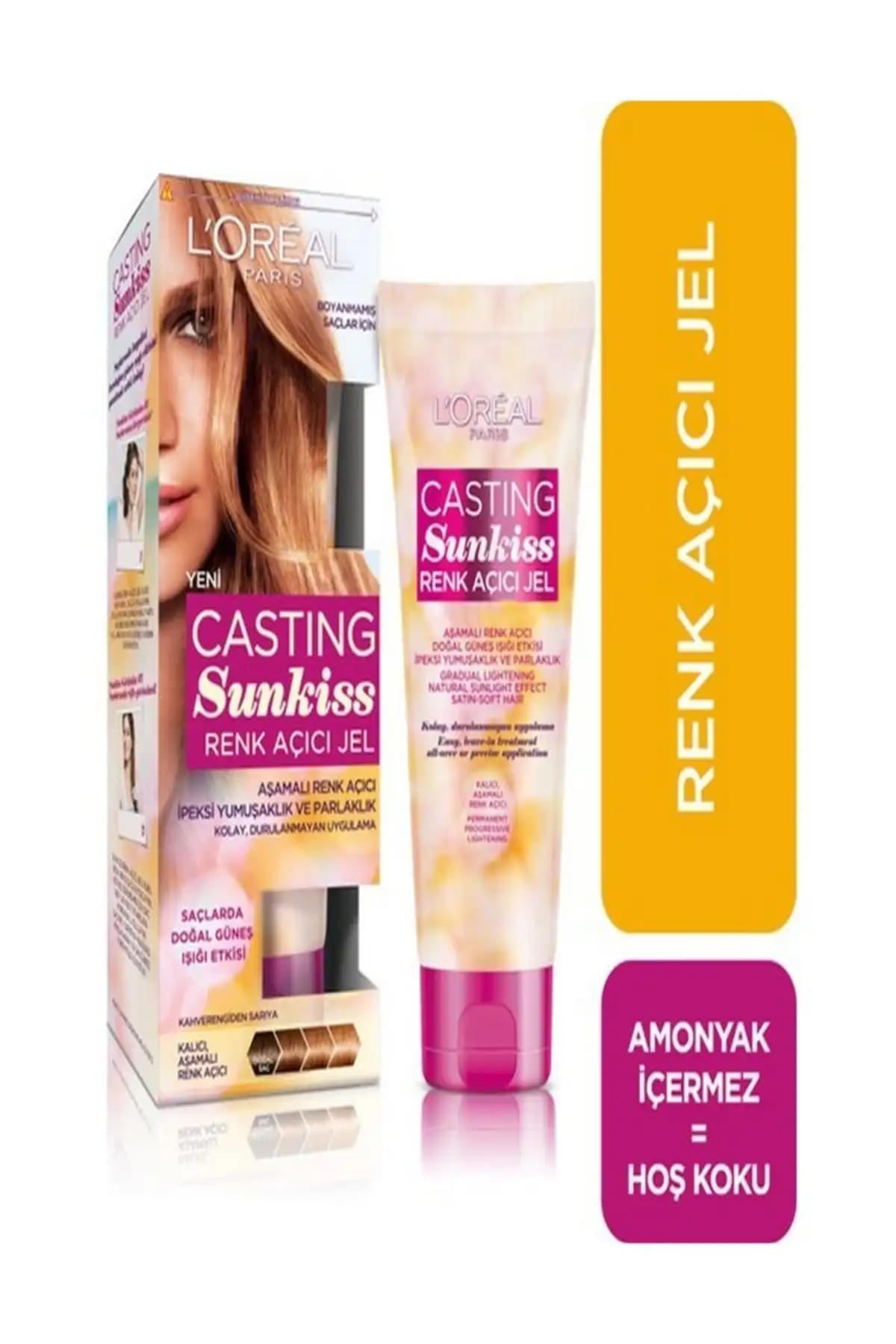 Sunkiss Renk Açıcı Jel ile Doğal Işıltıyı Yakalayın Saçlarınızda Hafif ve Güvenli Renk Açma Yöntemi
