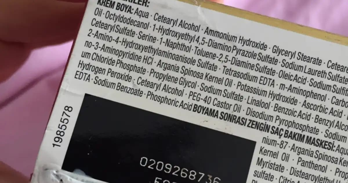 Tarihi Geçmiş Saç Boyası Kullanımı ve Güvenlik Tavsiyeleri