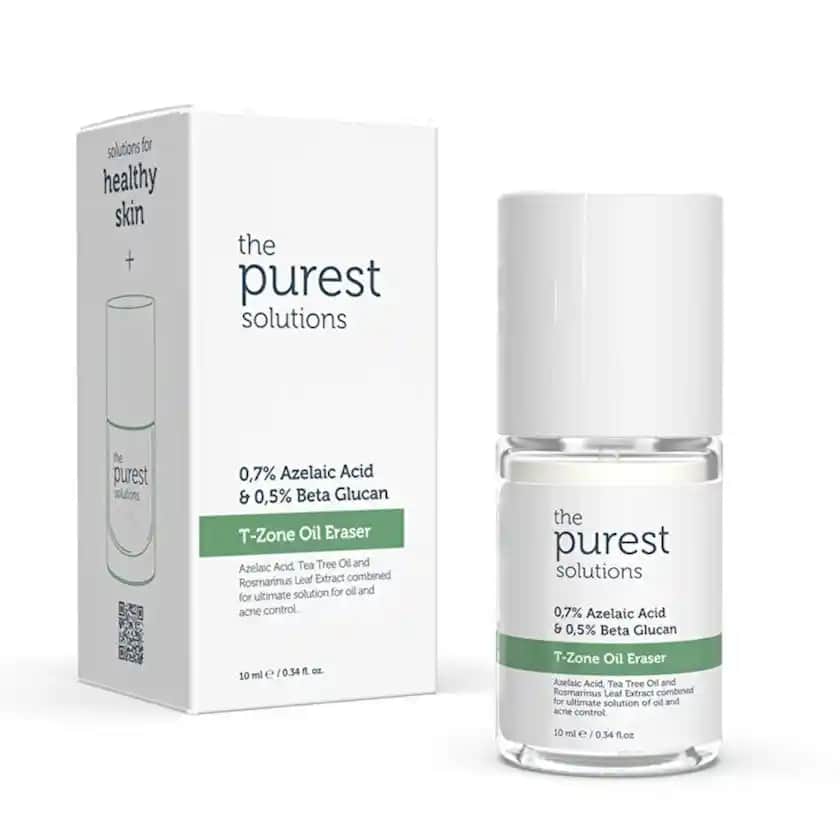 The Purest Solutions T-Zone Oil Eraser ile yağlı ve akneye eğilimli ciltler için etkili bakım çözümleri