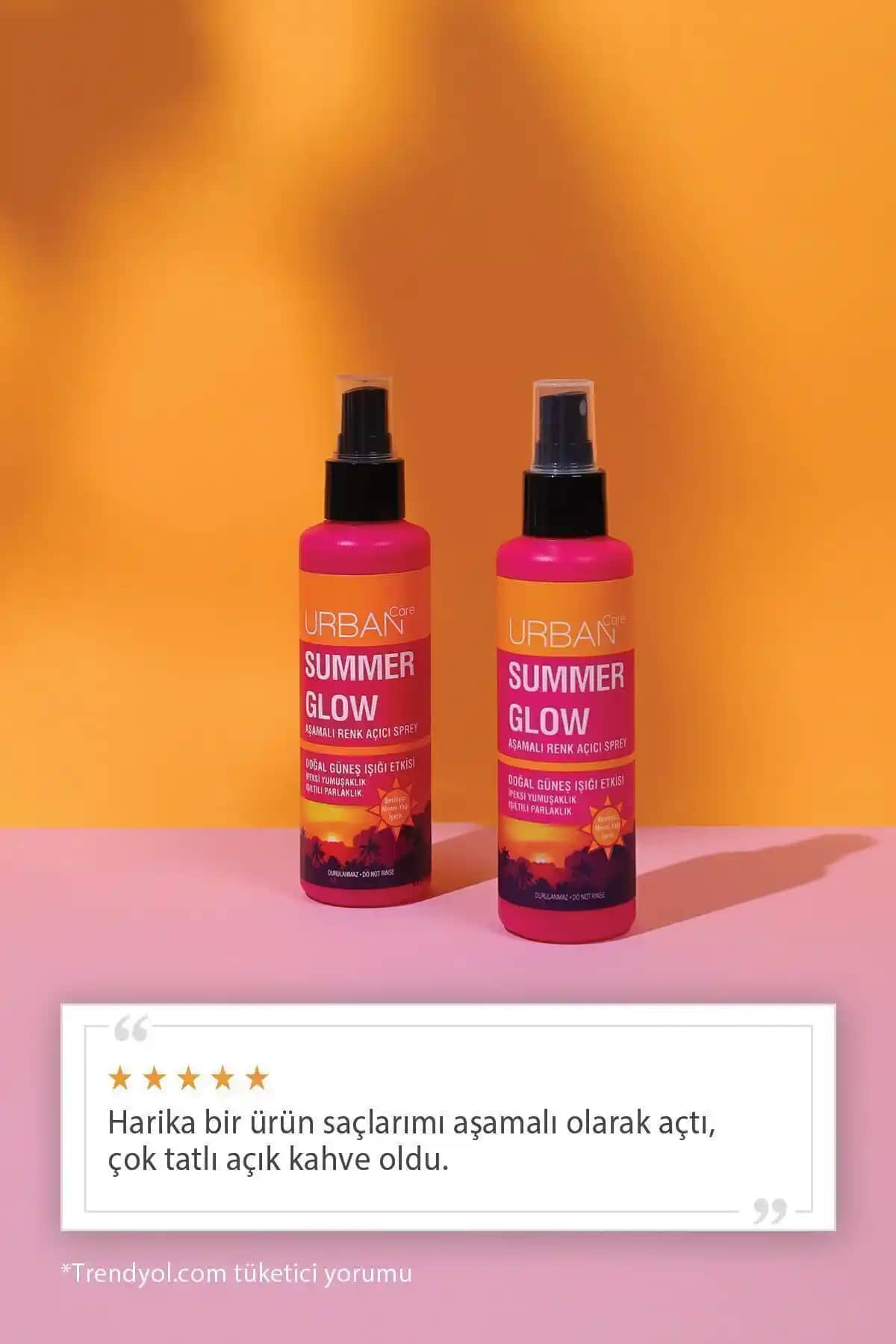 Urban Aşamalı Renk Açıcı Sprey ile Saçlarda Doğal ve Hafif Renk Açma Yöntemi