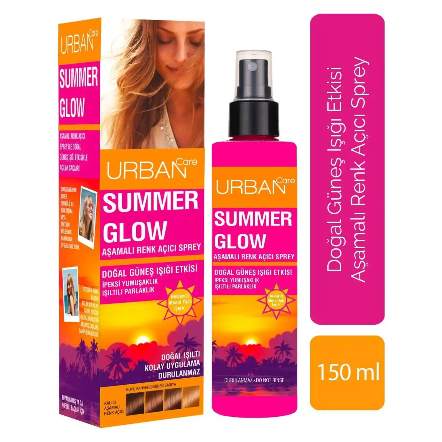 Urban Saç Açıcı Spreyler: Doğal ve Pratik Saç Rengi Açma Çözümleri