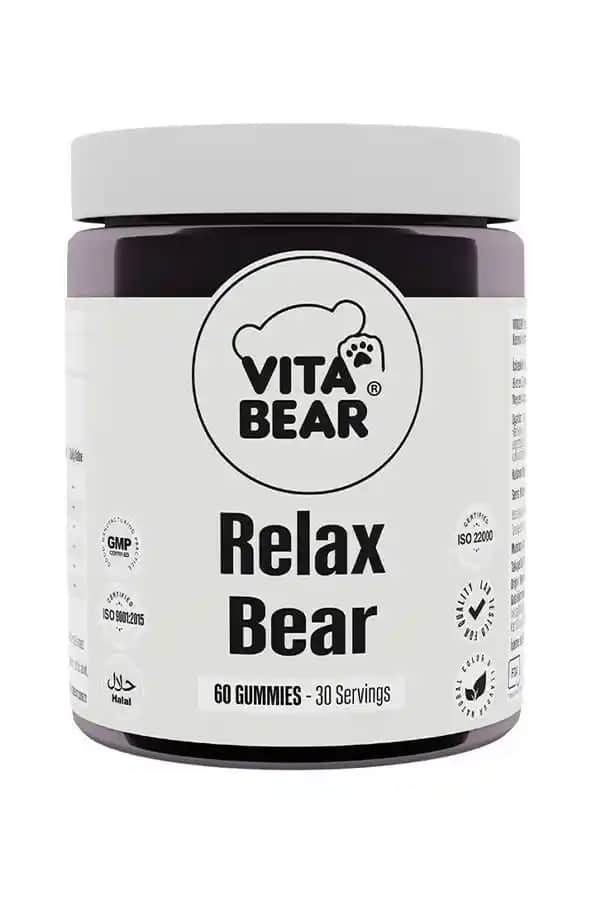 Vita Bear Relax Bear Gummies: Doğal ve Lezzetli Stres ve Kaygı Giderici Takviye