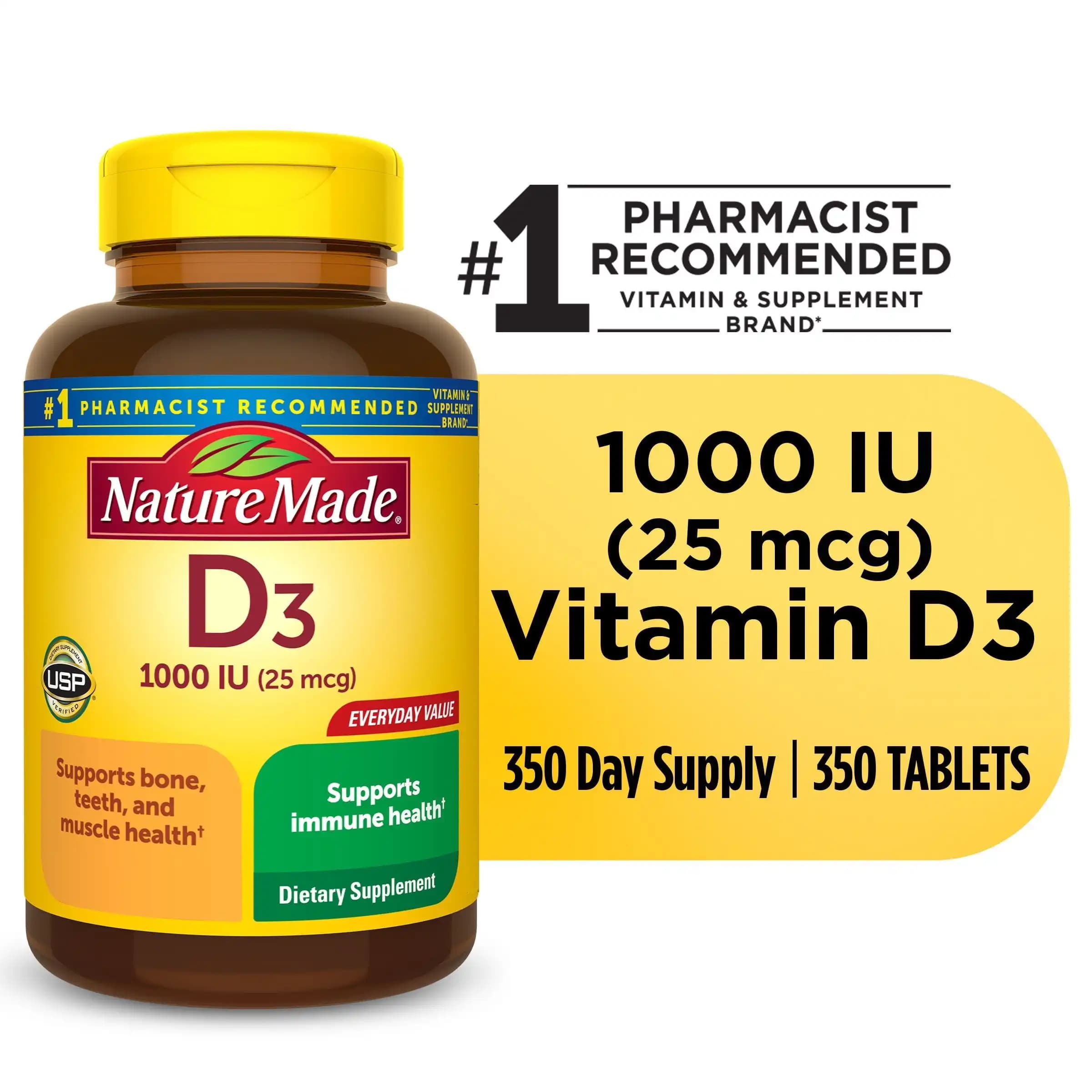 Vitamin D3 1000 IU: Cilt ve Kemik Sağlığını Destekleyen Günlük Takviye Rehberi